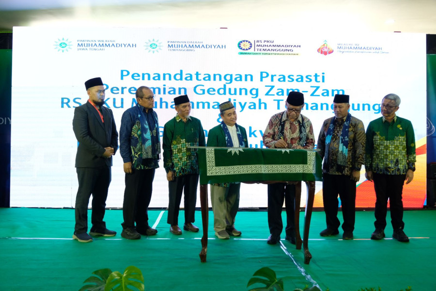 Gedung Zam-Zam RS PKU Muhammadiyah Temanggung Diresmikan