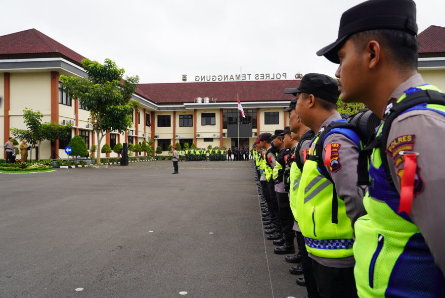 3.730 Petugas Gabungan Amankan Pilkada Temanggung