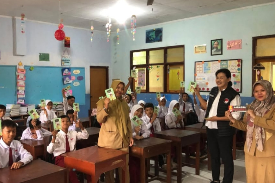 Edukasi Bahaya Penyalahgunaan Narkoba Sasar Siswa SD