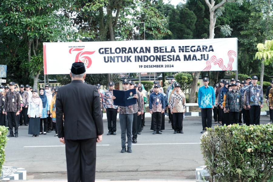 Apel Luar Biasa: Gelorakan Bela Negara untuk Indonesia Maju