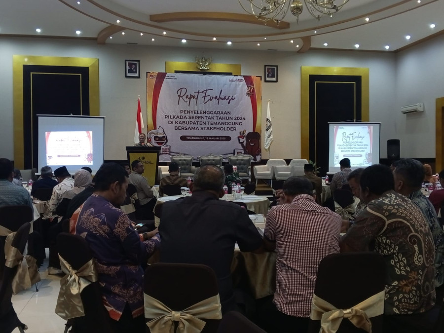 Partisipasi Pemilih Pilkada 2024 Temanggung Nomor 4 se-Jateng