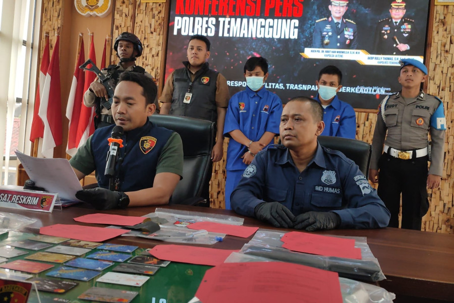 Polres Temanggung Tangkap Pelaku Ganjal ATM, Warga Diminta Waspada