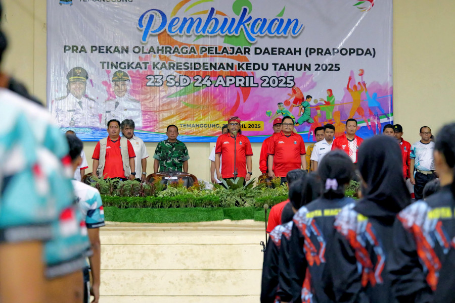 Pra POPDA eks-Karesidenan Kedu 2025 Jadi Ajang Cetak Atlet Terbaik