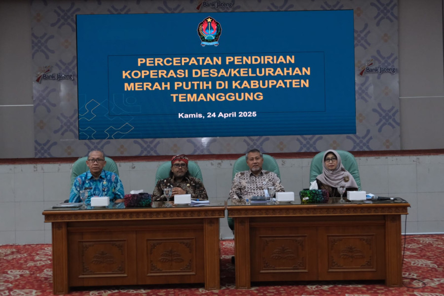Tindak Lanjuti Instruksi Presiden, Pemkab Gelar Rakord Pembentukan Koperasi Merah Putih