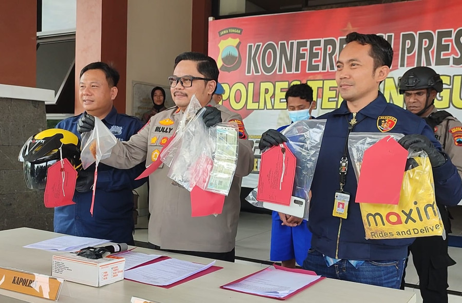 Bermodal Sambal Uleg, MA Berusaha Rebut Sepeda Motor Ojol