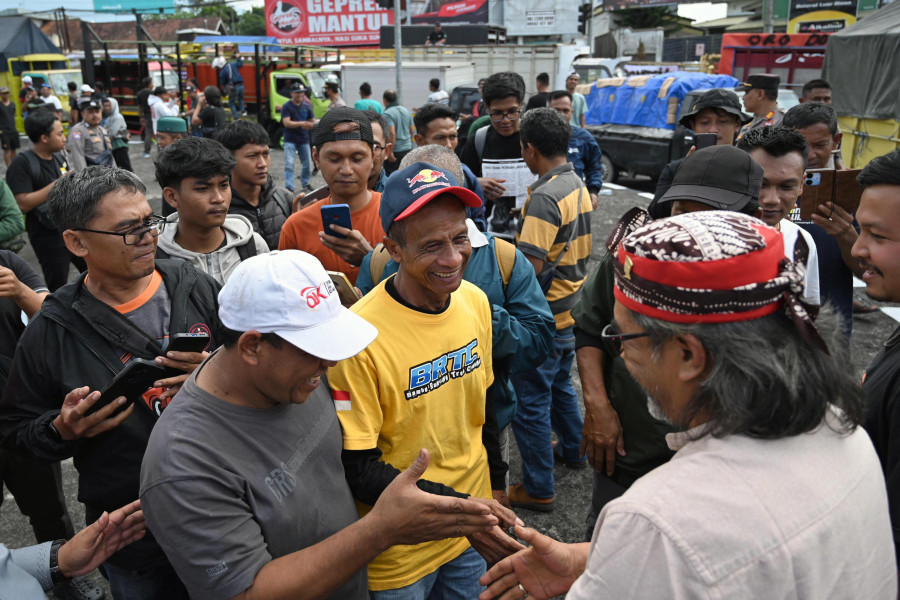 Temui Awak Truk, Agus Gondrong: Kami Minta Kebijakan ODOL Dikaji Ulang