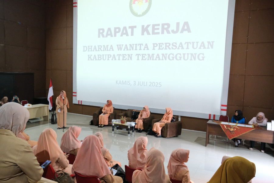 DWP Adakan Rapat Kerja, Kenalkan Program dan Perpusda