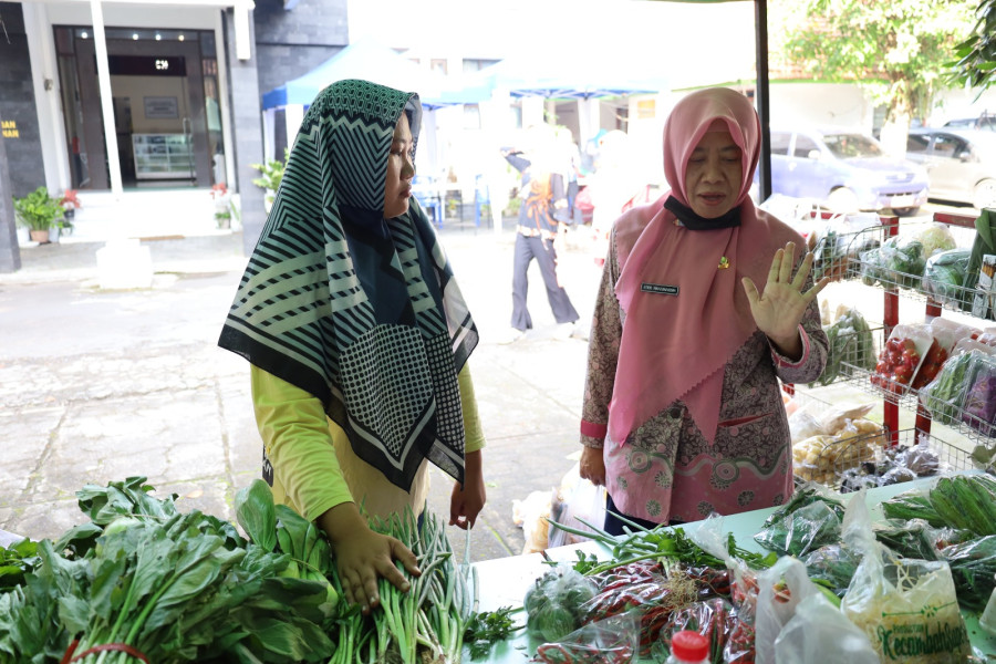 Jembatani Petani dan Masyarakat, DKPPP Rutin Gelar Pasar Tani