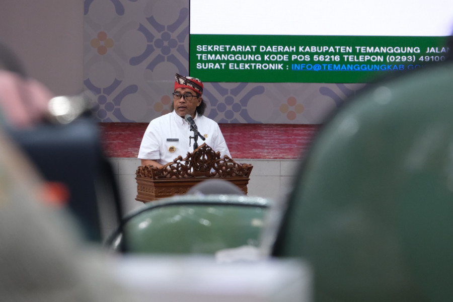 Evaluasi Triwulan II, Pemkab Temanggung Dorong Percepatan Serapan Anggaran