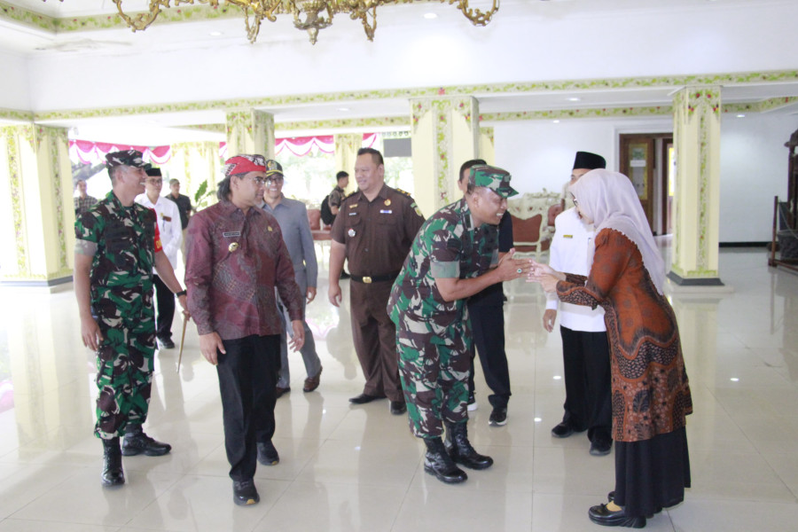 Tim Wasev Tinjau Langsung Kinerja Satgas Kodim 0706/Temanggung