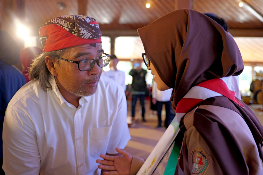 Sah! Agus Gondrong Launching Beasiswa Sarjana Kabupaten Temanggung