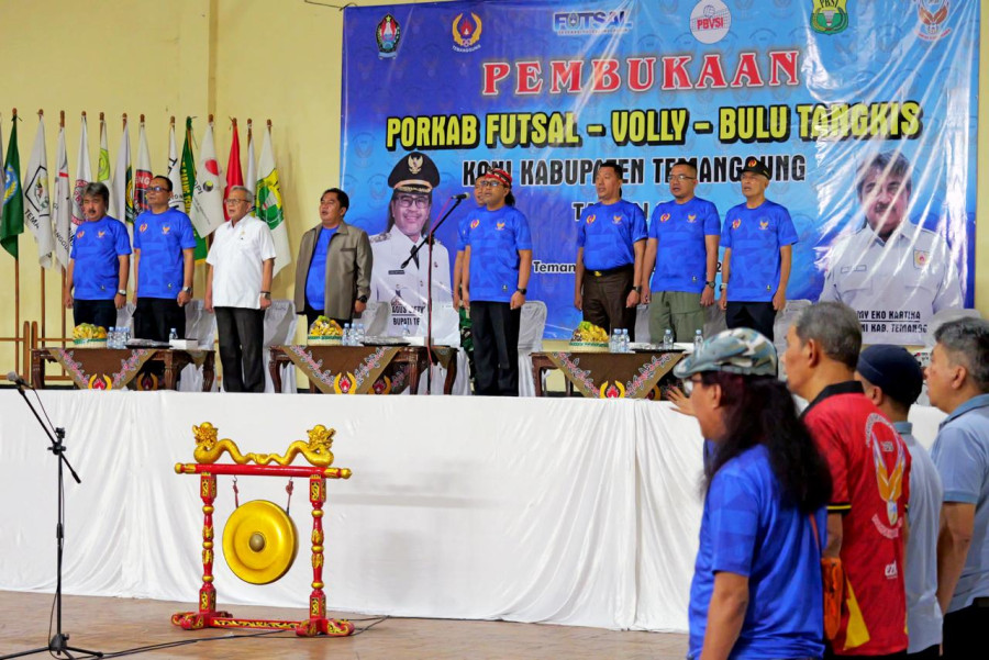 Jaring Potensi, Lima Ratus Atlet Berlaga di Porkab Temanggung