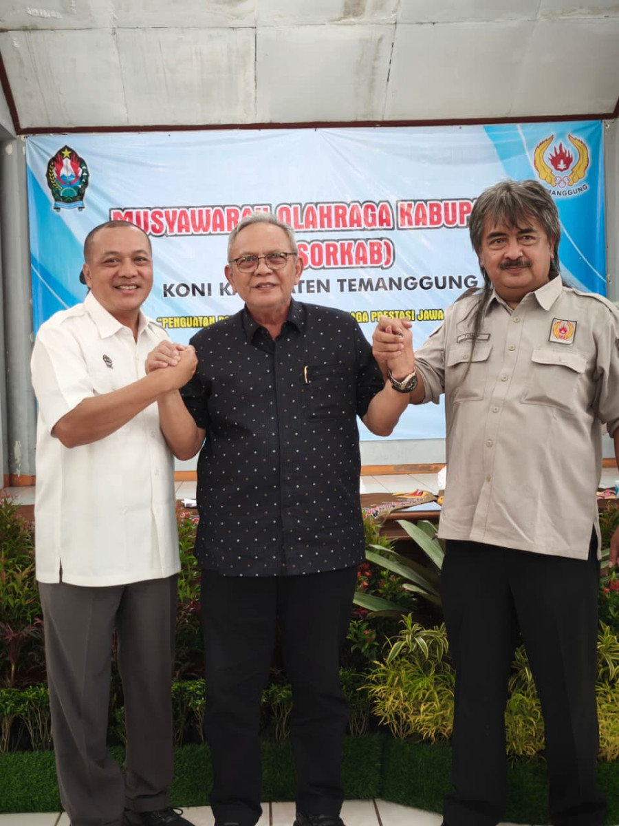 ?Tunggul Purnomo Terpilih Jadi Ketua KONI Temanggung Periode 2025–2029