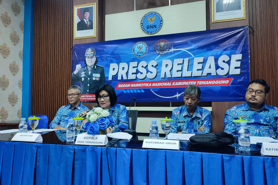 Kuatkan P4GN, BNNK Temanggung Tandatangani 18 MoU