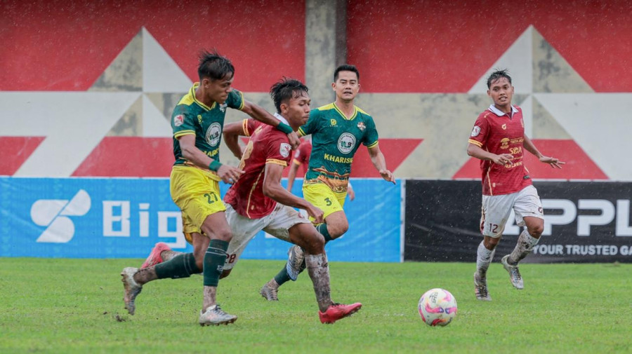 Kebobolan Menit Akhir, Persitema Ditahan Imbang Slawi United di Kandang