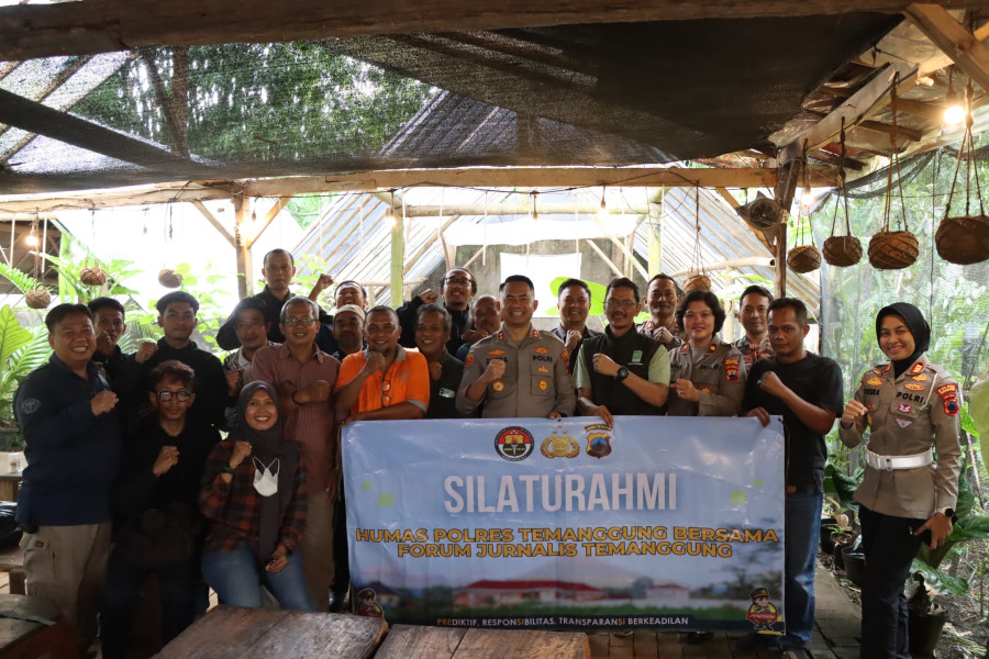 Bahas Sinergi dan Kondusivitas Daerah, Kapolres Bertemu Wartawan