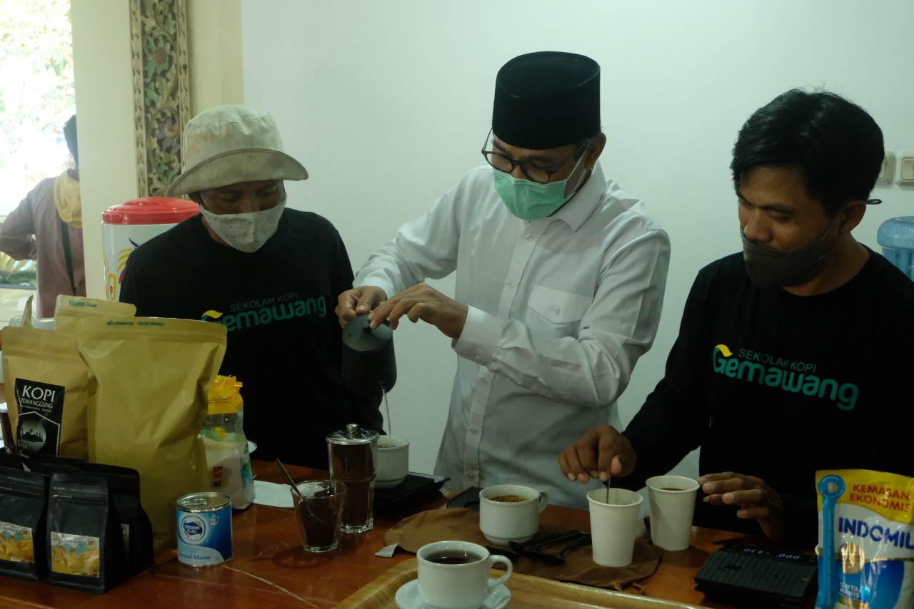 Promosikan Kopi Asli Temanggung, Jumat Ngopi Digencarkan Kembali