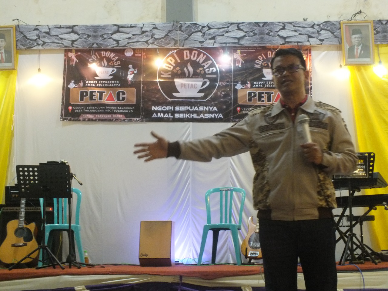 Wabup Hadiri Kegiatan Kopi Donasi untuk Kemanusiaan