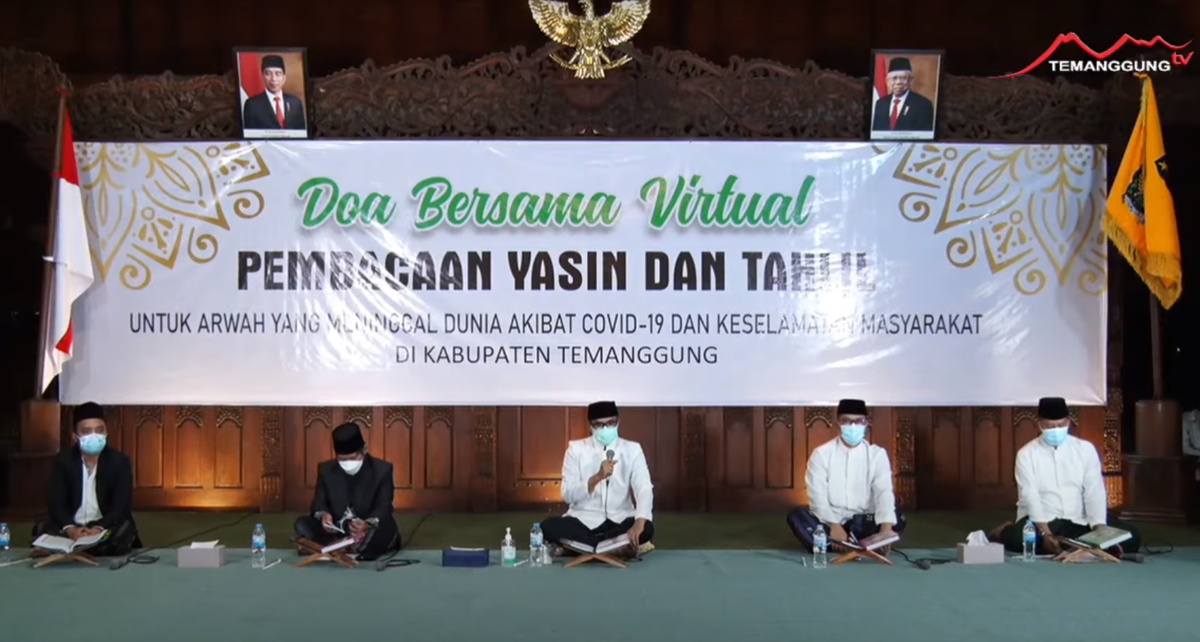 Pemkab Temanggung Gelar Doa Bersama Virtual 