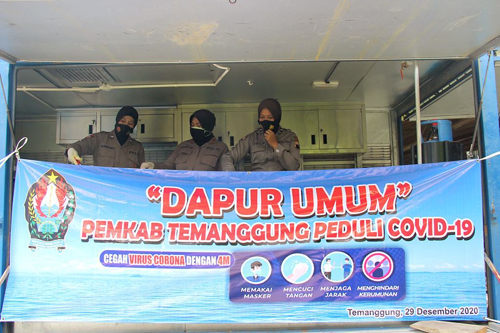 Dapur Umum, Wujud Sinergitas Bantu Masyarakat Terdampak Pandemi