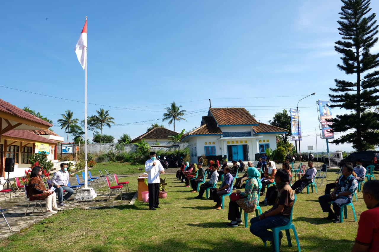 Bupati dan Wabup Berikan Arahan Kepada Gugus Tugas Covid Tingkat Desa