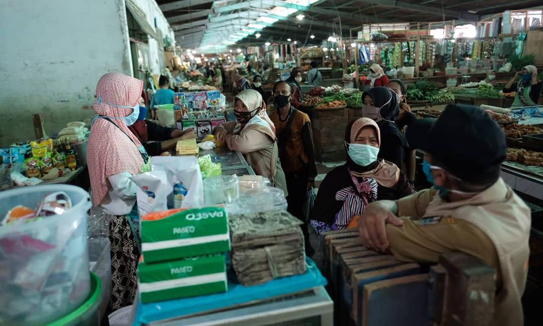 Penutupan Pasar Sementara Untuk Dilakukan Sterilisasi