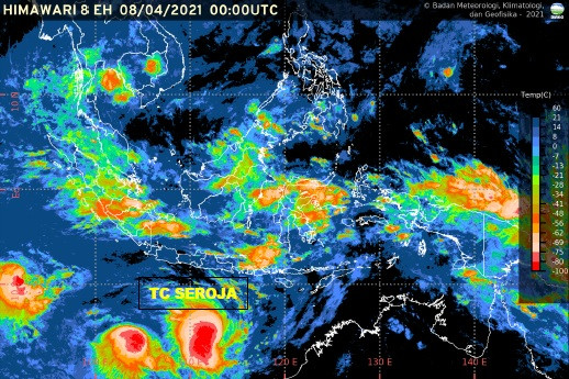 Jawa Tengah Waspadai Peningkatan Siklon Tropis Seroja 