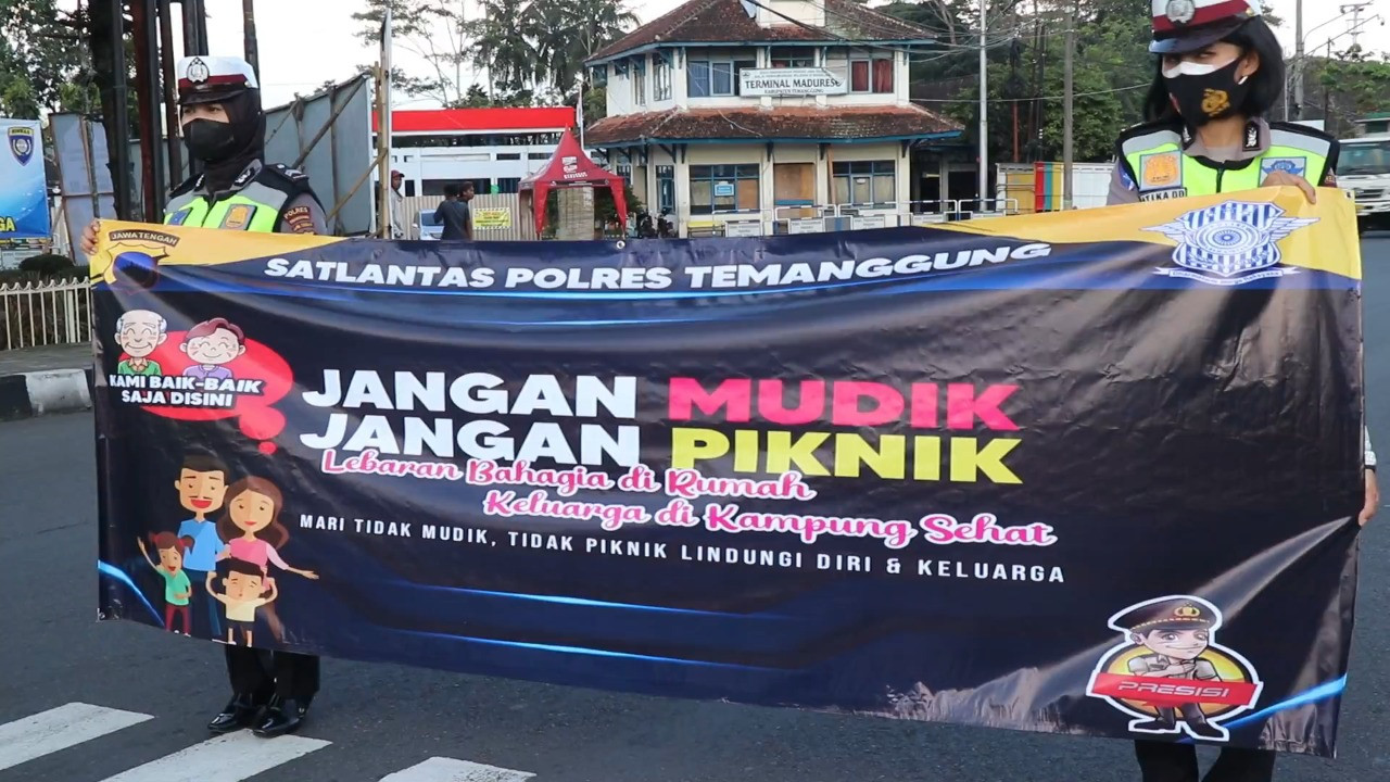 Polres Temanggung Siapkan Tiga Titik  Penyekatan 