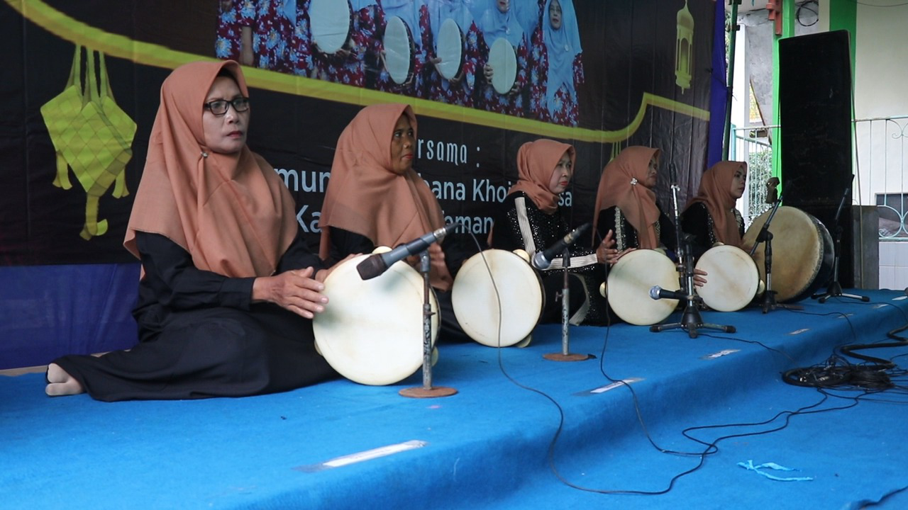 25 Grup Meriahkan Halal bi Halal dan Gebyar Komunitas Rebana Khoirunnisa