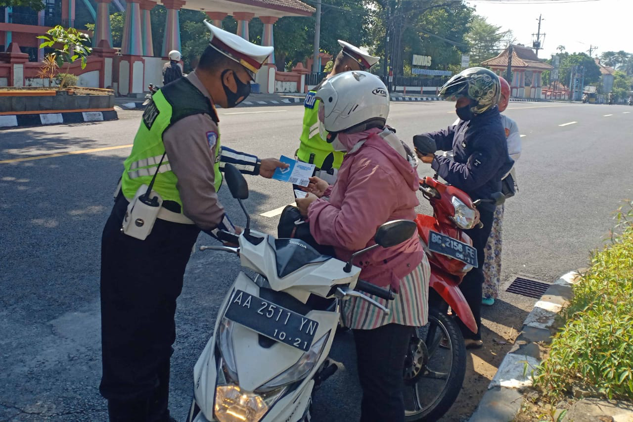 Polres Temanggung Kedepankan Cara Humanis pada Operasi Patuh Candi