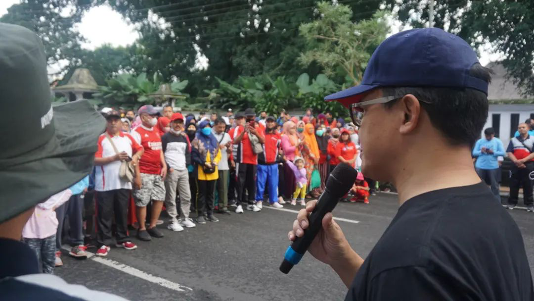 Jalan Sehat dalam rangka Peringatan Harkopnas ke-75