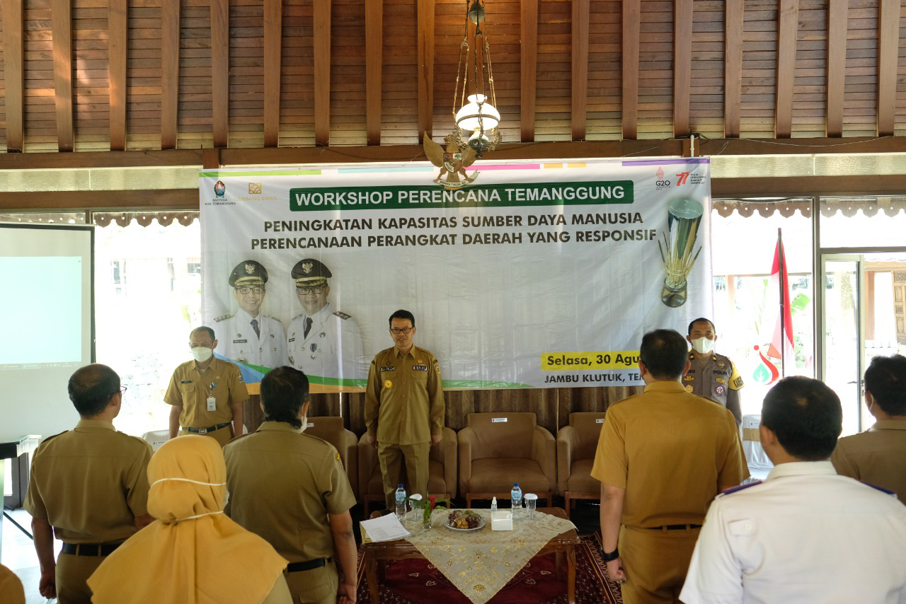 Wujudkan Target Capaian Kinerja, Bappeda Adakan Workshop SDM Perencana