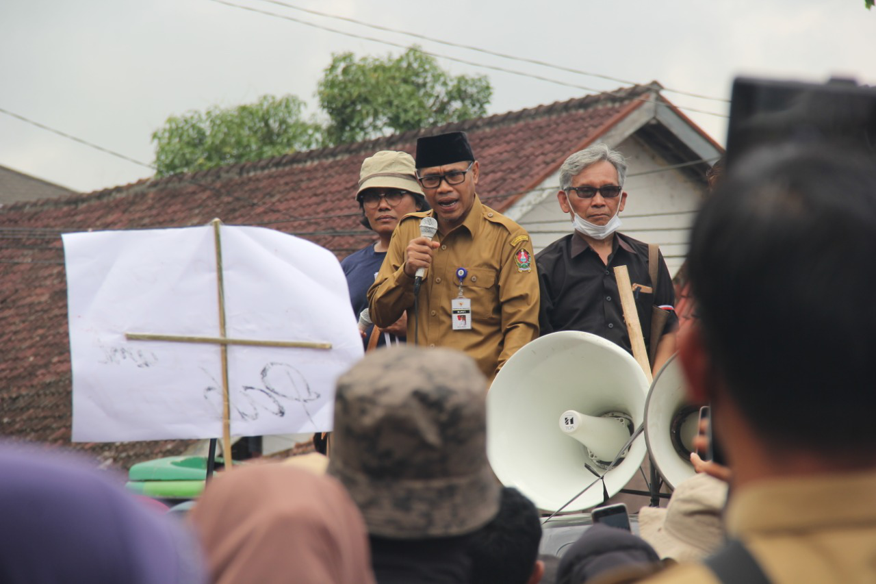 Bupati Temui Pedagang Pasar untuk  Serap Aspirasi