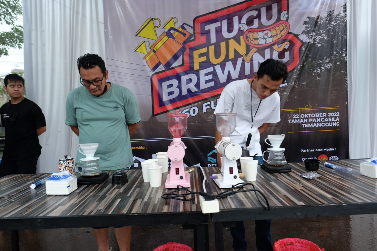 Tugu Fun Brewing, Obati Rindu Kompetisi Para Barista