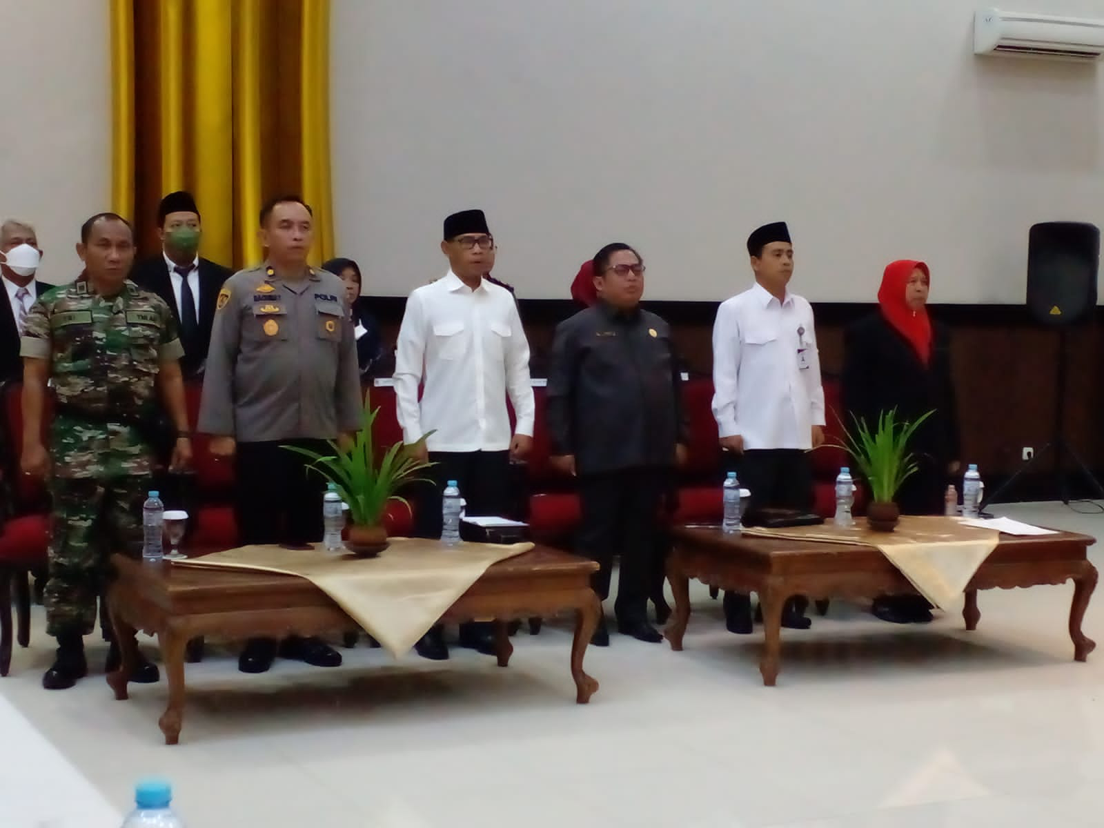 Panitia Pengawas Pemilu Kecamatan Kabupaten Temanggung Resmi Dilantik