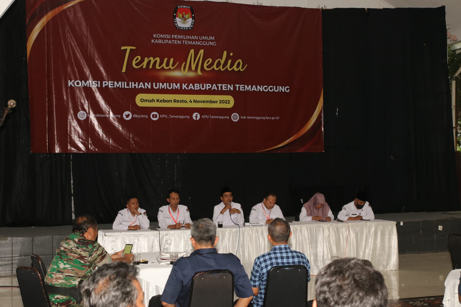 KPU Temanggung Gelar Temu Media untuk Sukses Pemilu 2024