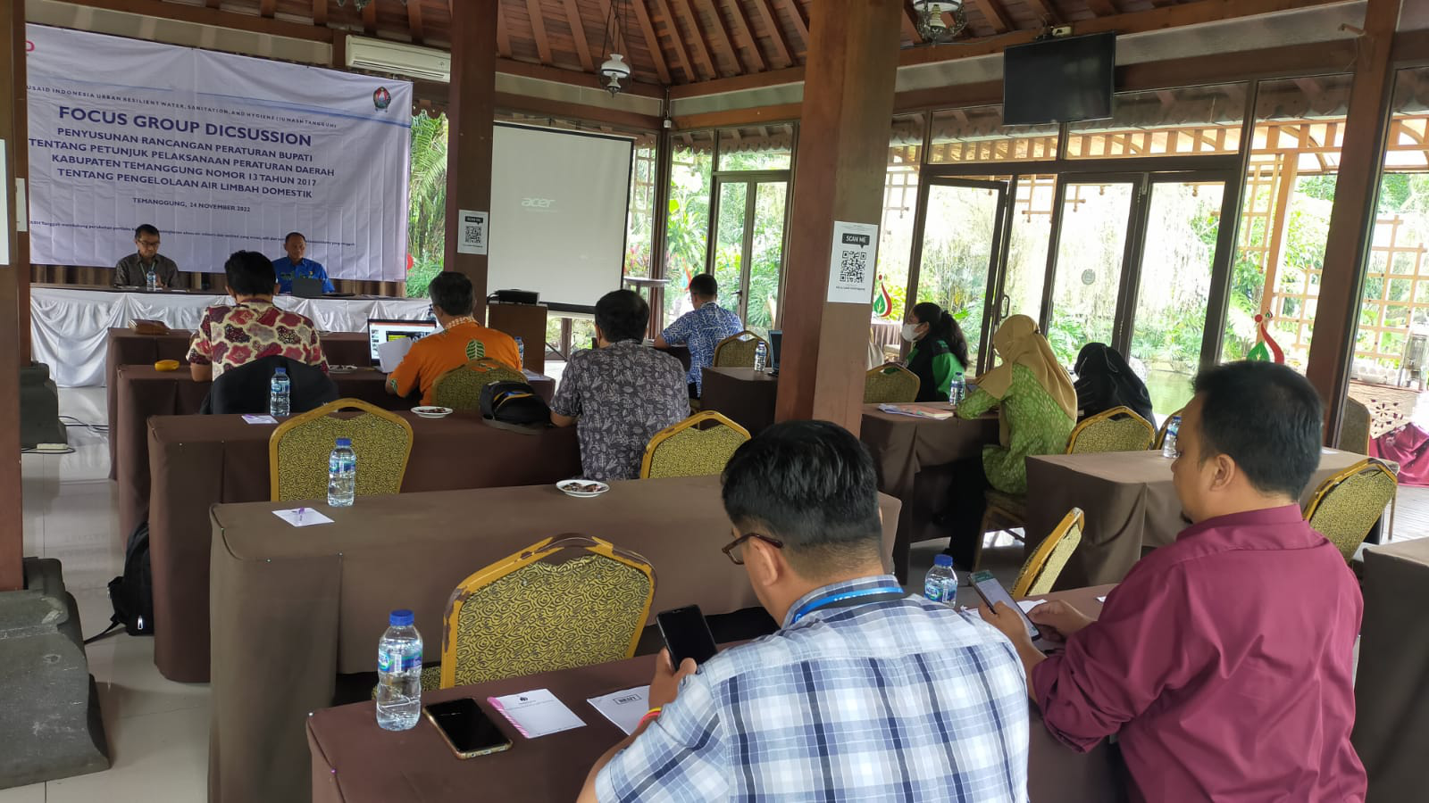 Pemkab dan USAID Gelar FGD Penyusunan Perbup Pengelolaan Air Limbah Domestik