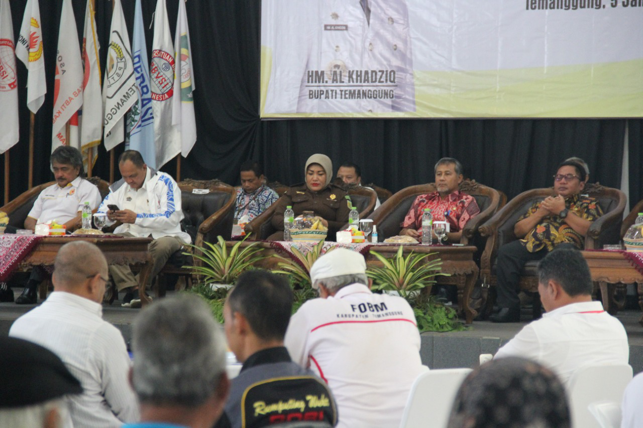 Raker KONI Temanggung, (Porprov 2023, Jadikan Ajang Cetak Juara)