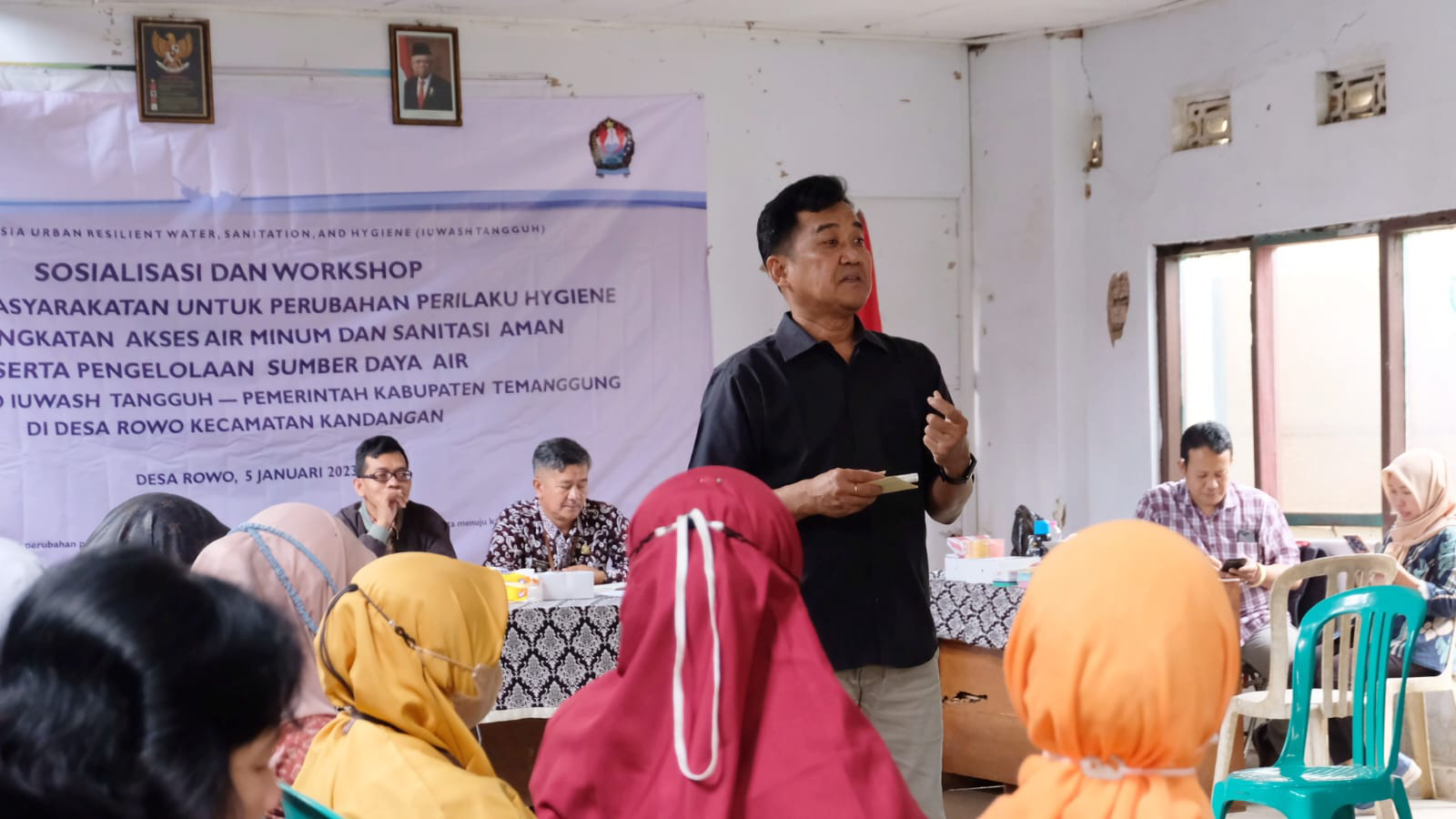 Sosialisasi Program Usaid Iuwash Tangguh Dilaksanakan di Dua Desa Percontohan