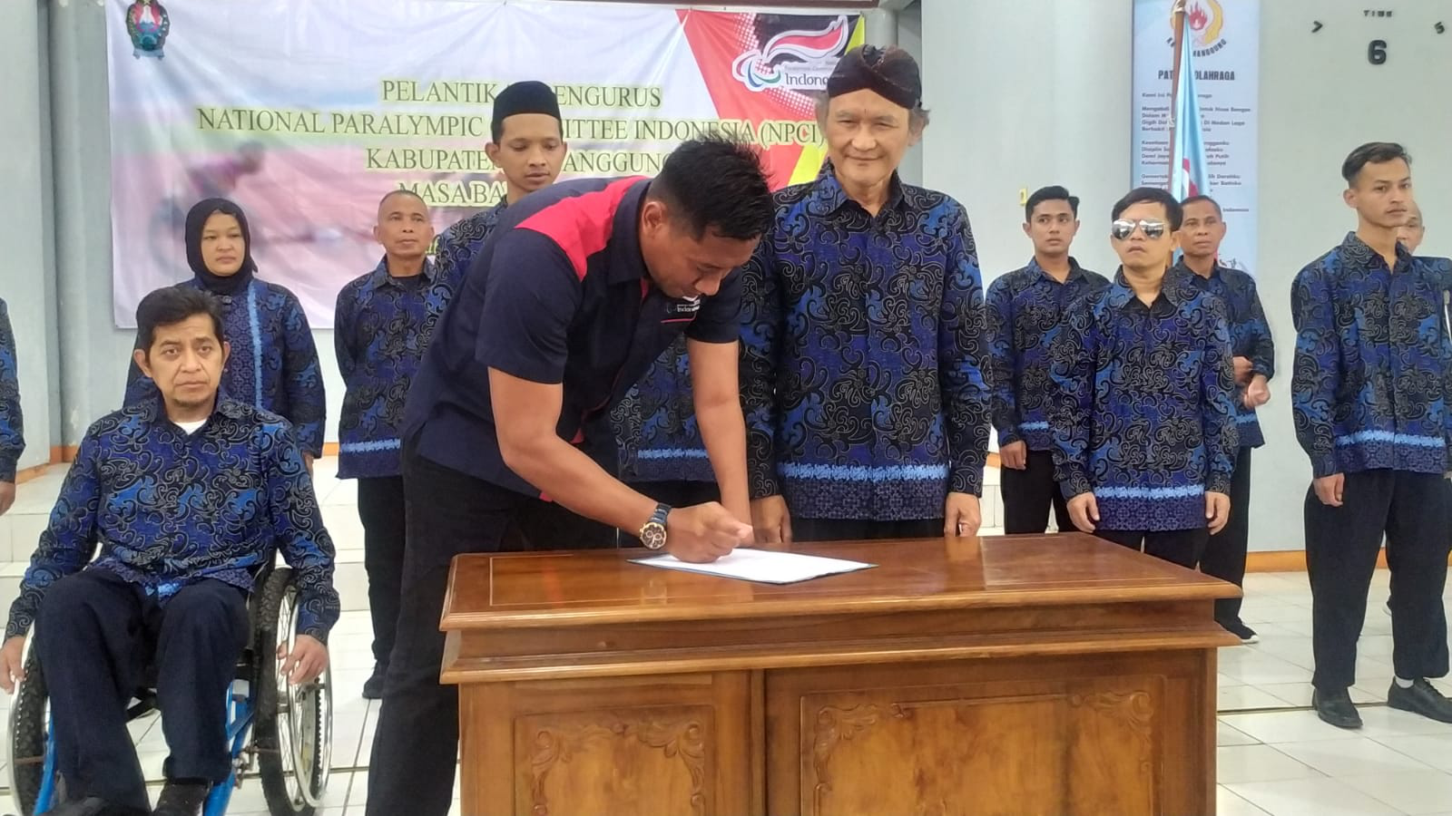 Pengurus NPCI Kabupaten Temanggung Masa Bakti 2023-2027 Dilantik