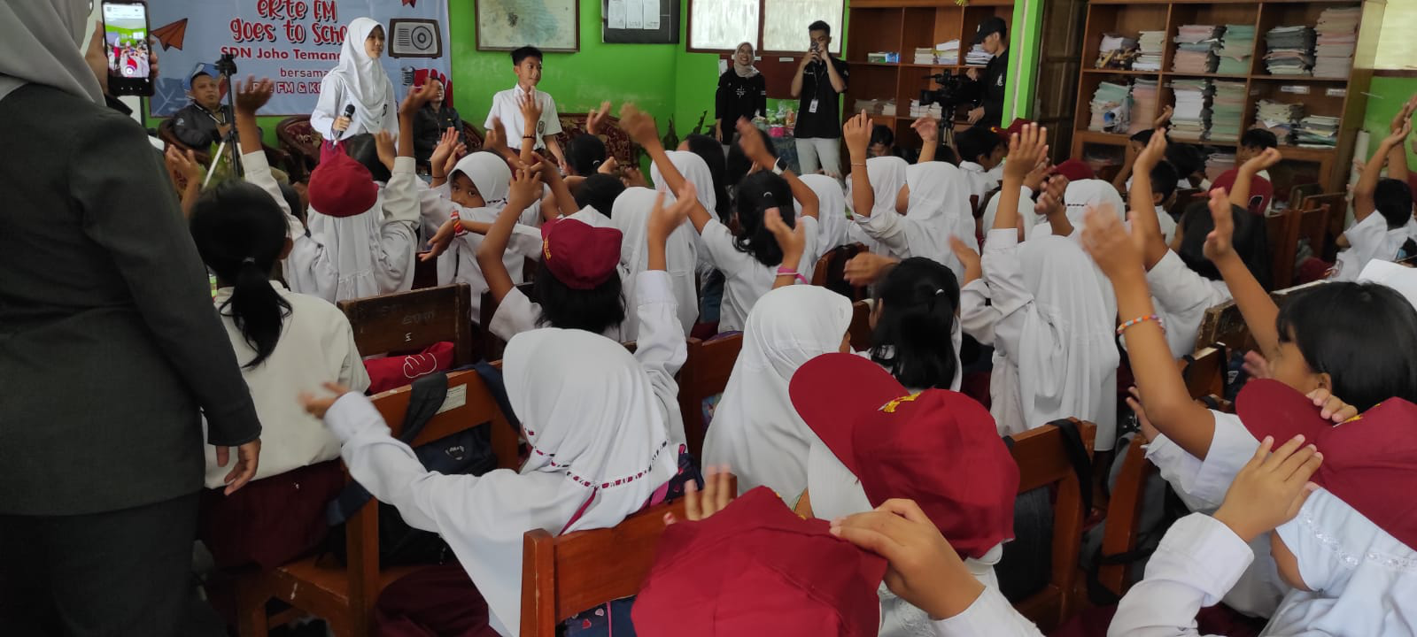 SD Negeri Joho Jadi Sekolah Dasar Pertama yang Dikunjungi Program Goes to School