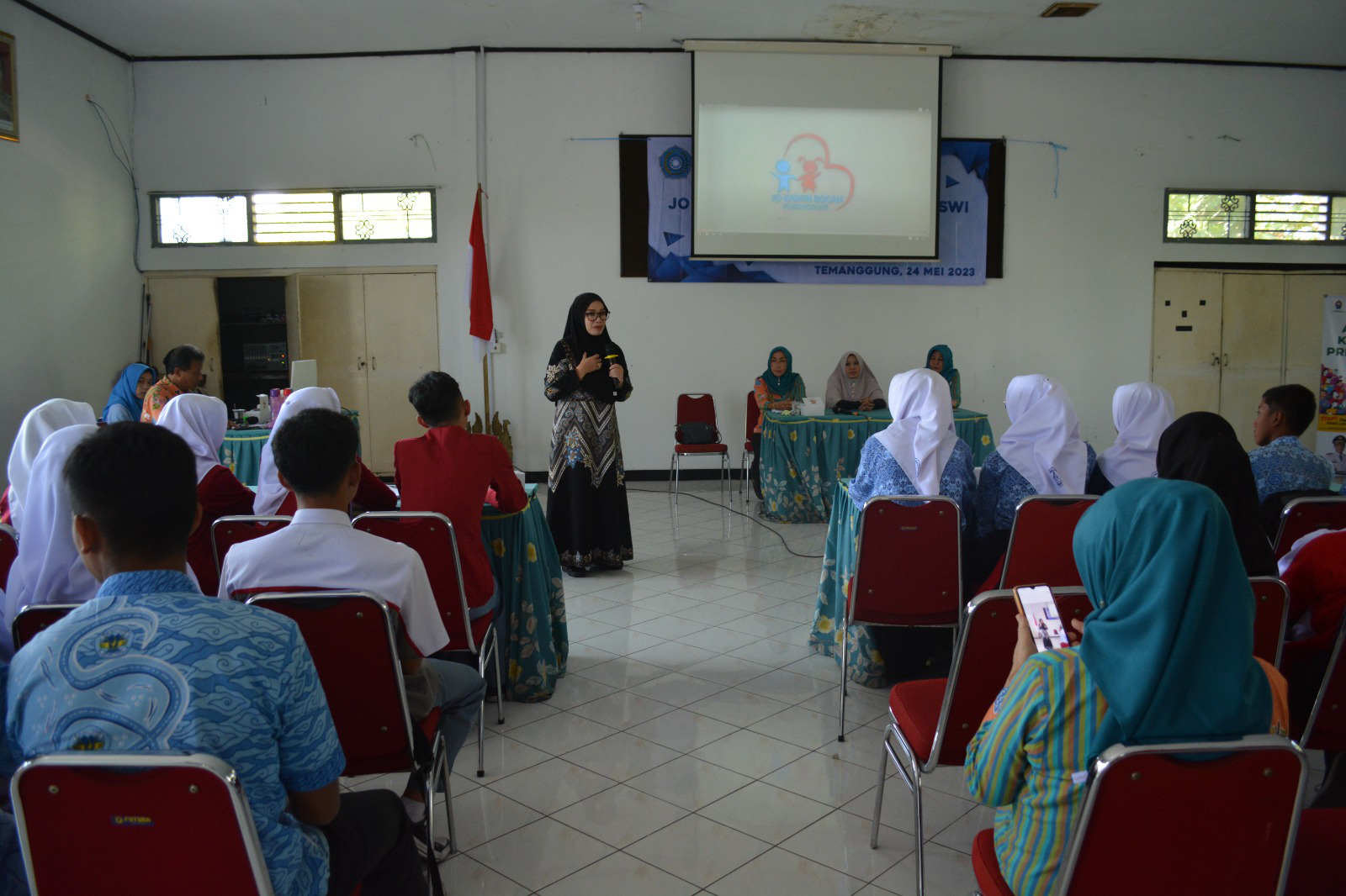 Kampanye Jo Kawin Bocah Sasar Siswa SMA dan SMK di Temanggung