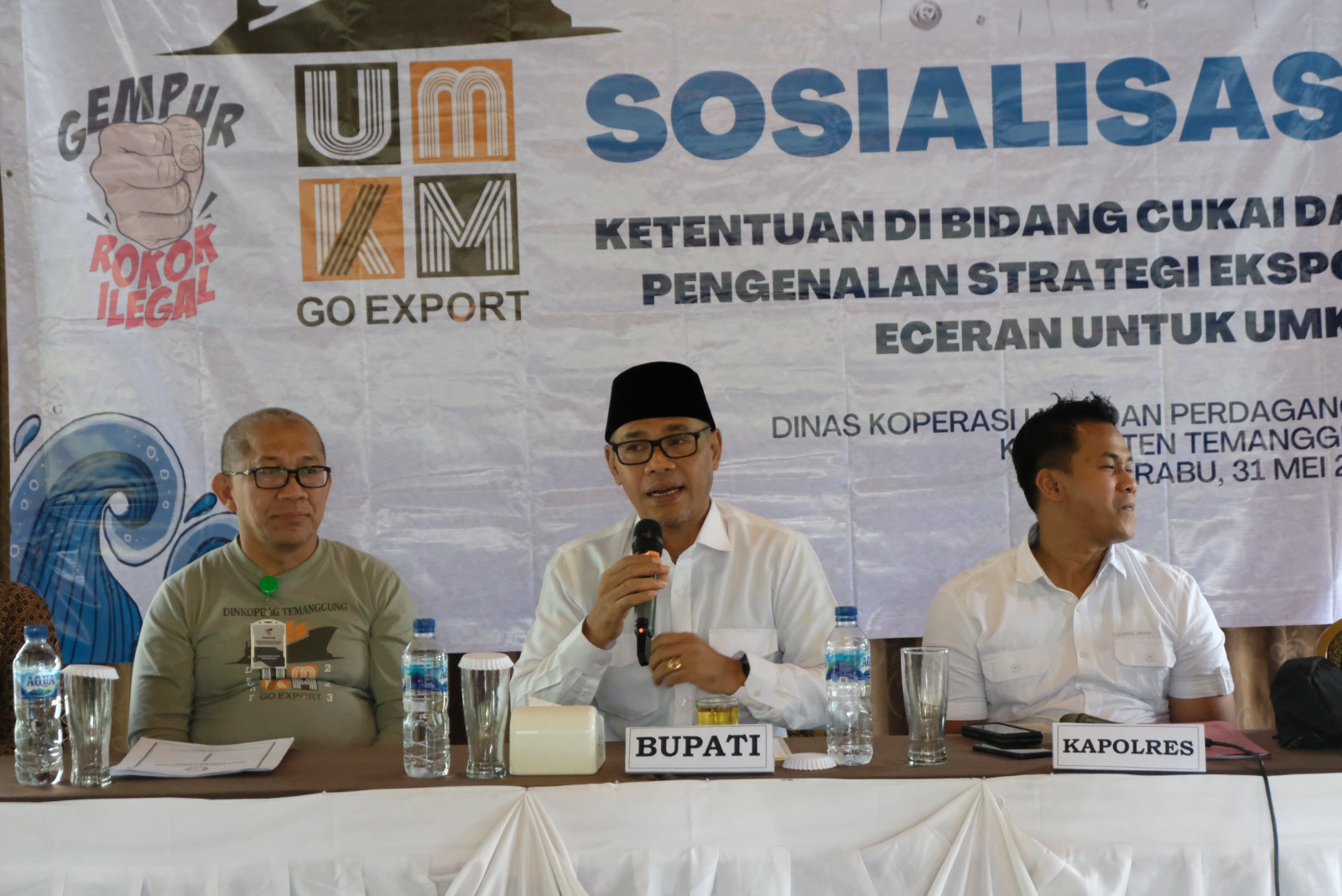 Perluas Pemasaran UMKM Temanggung, Dinkopdag Adakan Sosialisasi Strategi Ekspor Eceran