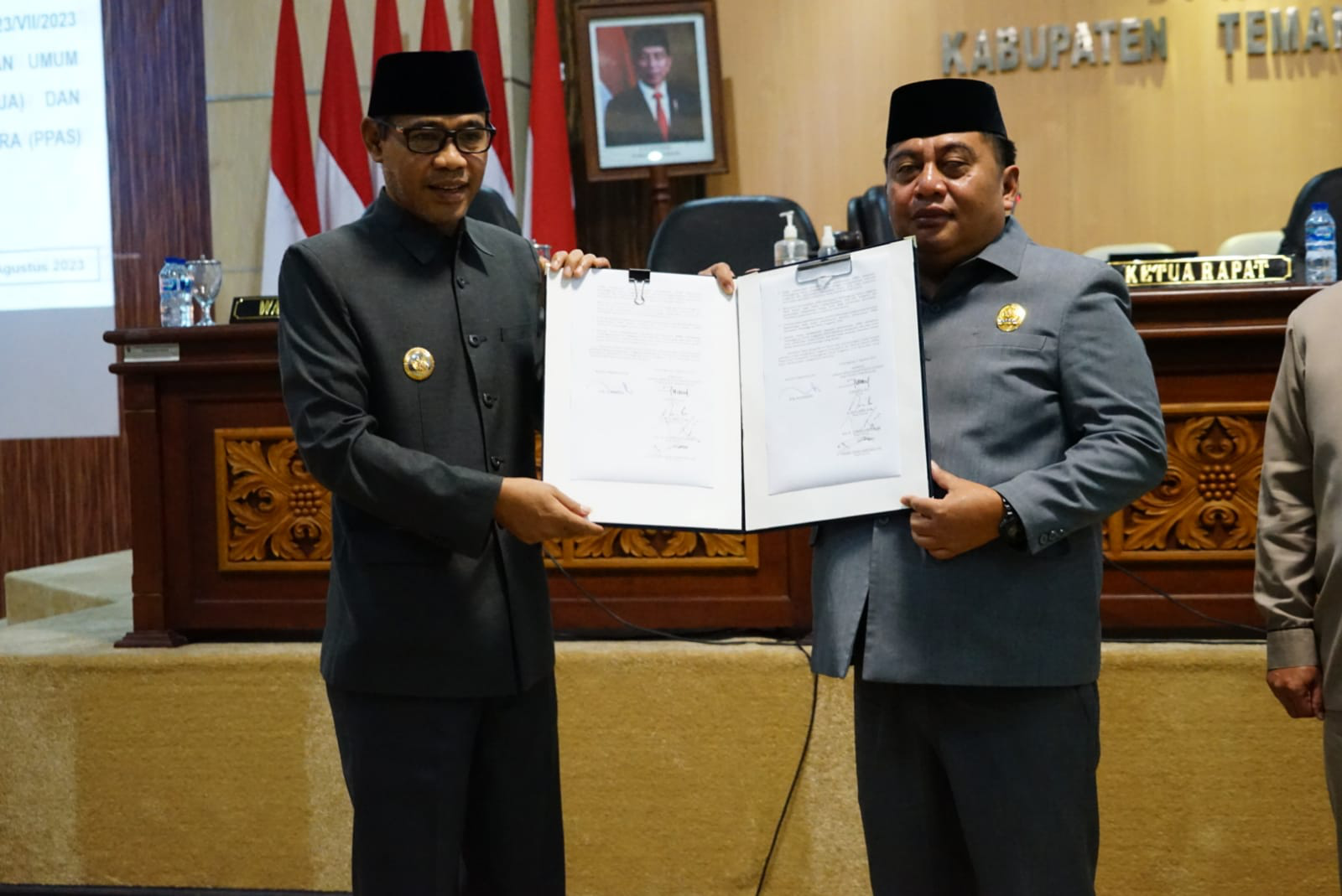 Pemkab dan DPRD Temanggung Bahas KUA PPAS APDB Tahun Anggaran 2024