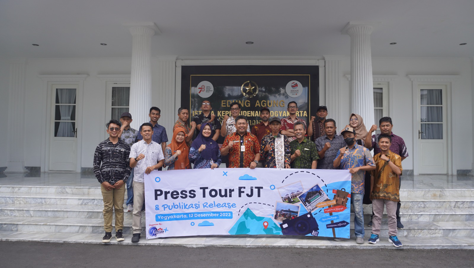 Terus Jalin Sinergi dan Kolaborasi, Dinkominfo Adakan Press Tour Bareng FJT