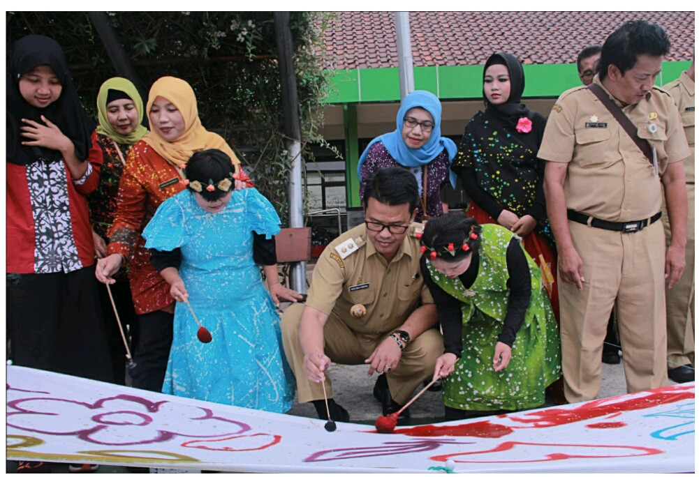 Hari Batik, Disabililitas Intelektual Temanggung Gelar \