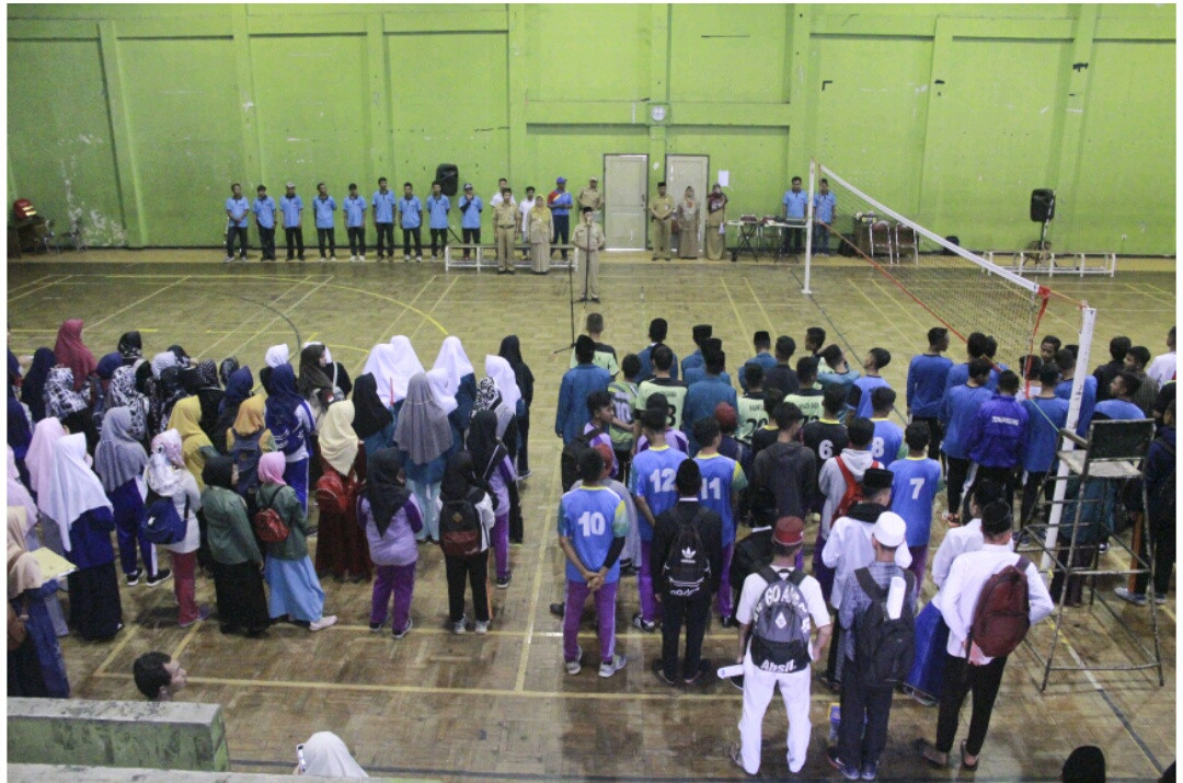 Pembukaan Porseni Pondok Pesantren se-Kabupaten Temanggung 2018