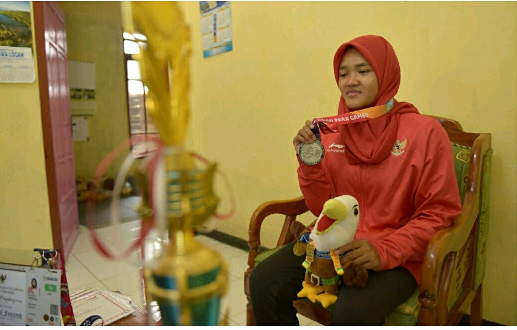 Remaja Asli Temanggung Berhasil Raih Perak di Ajang Asian Para Games 2018