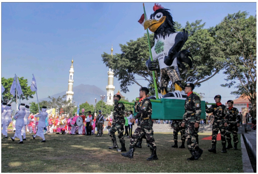 Ayam Cemani Jadi Maskot Porsema NU XI Jawa Tengah 