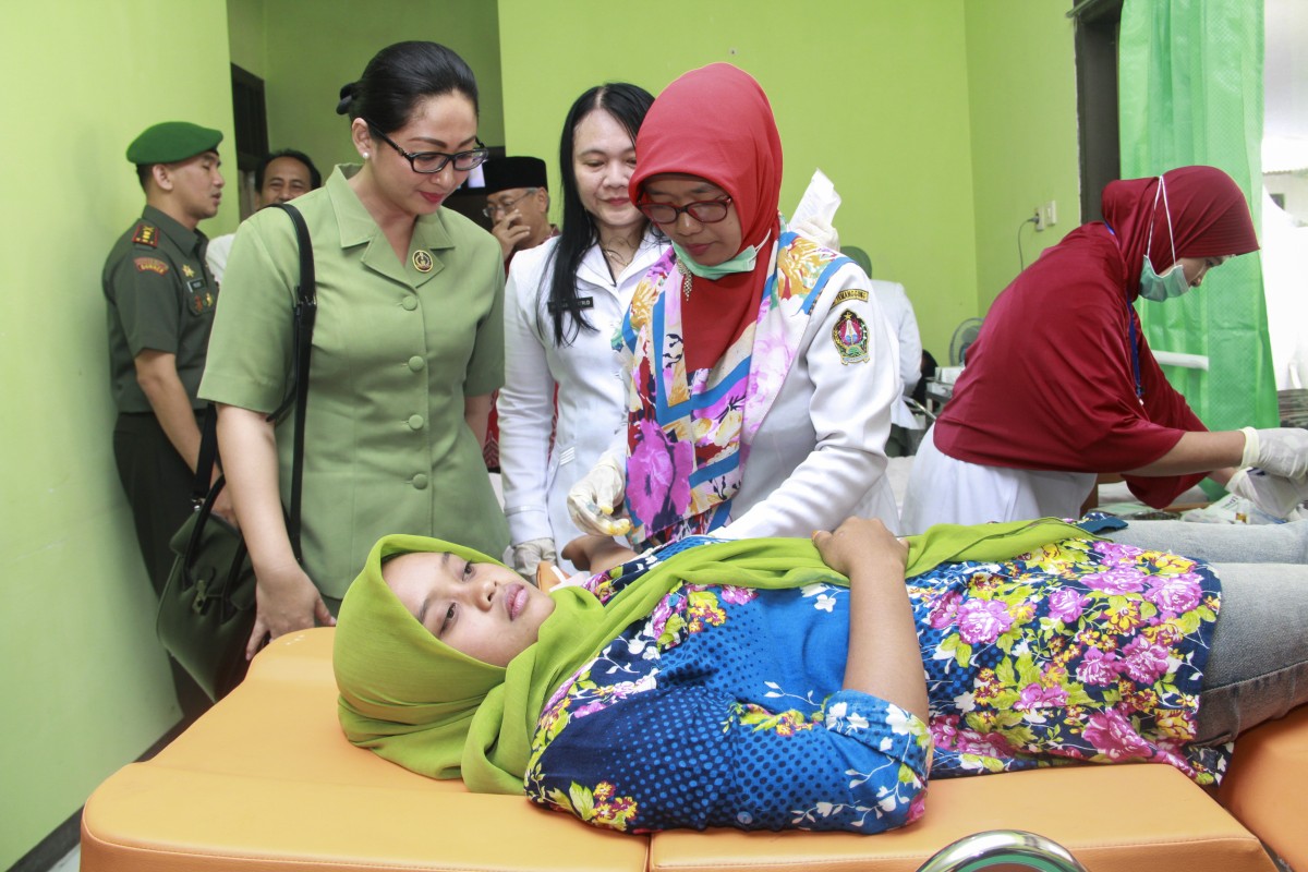 KODAM IV Diponegoro Lakukan Penilaian TNI Manunggal KB Kes 2017 Di Temanggung